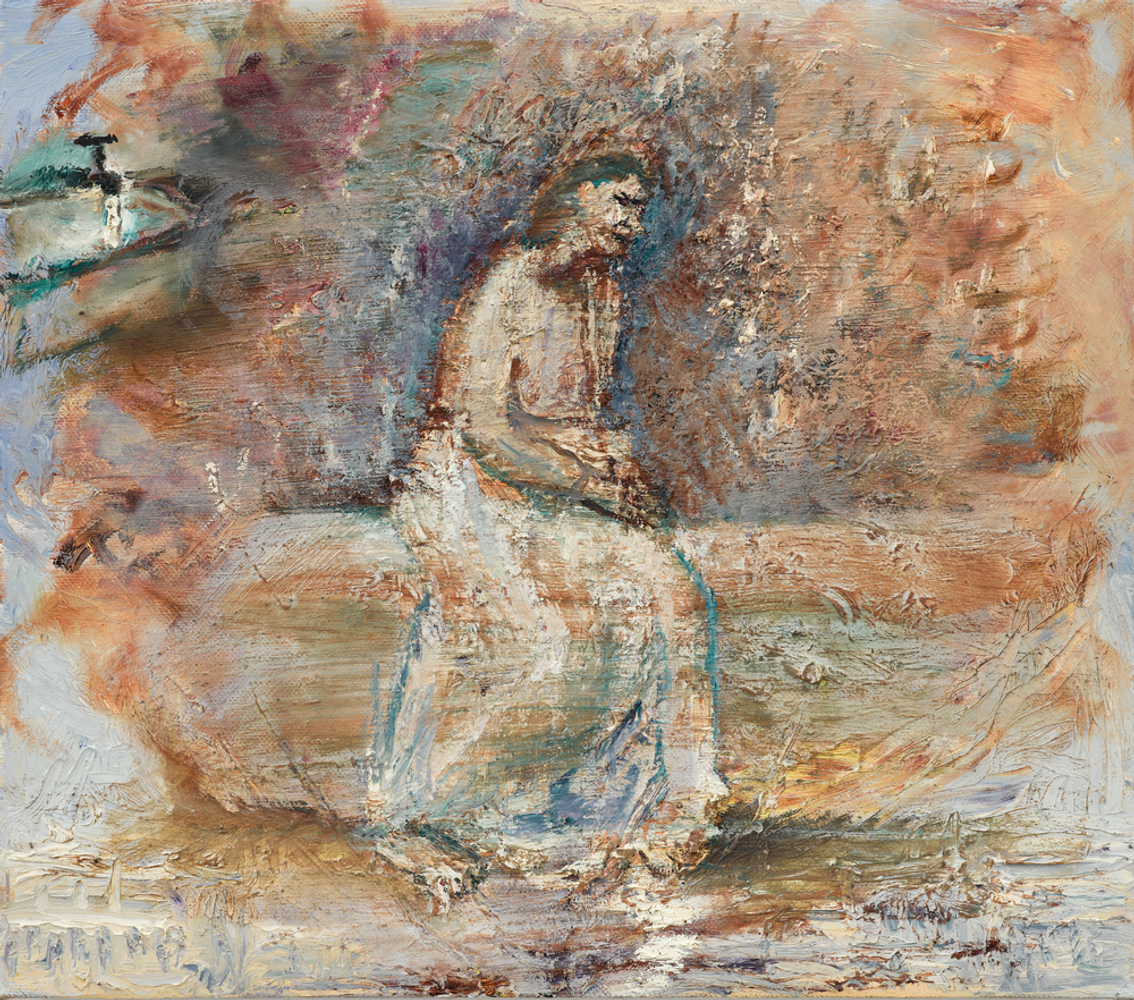 Weeping Muse and Running Tap