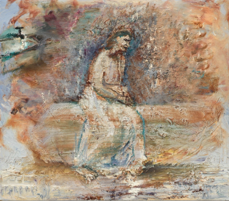 Weeping Muse and Running Tap