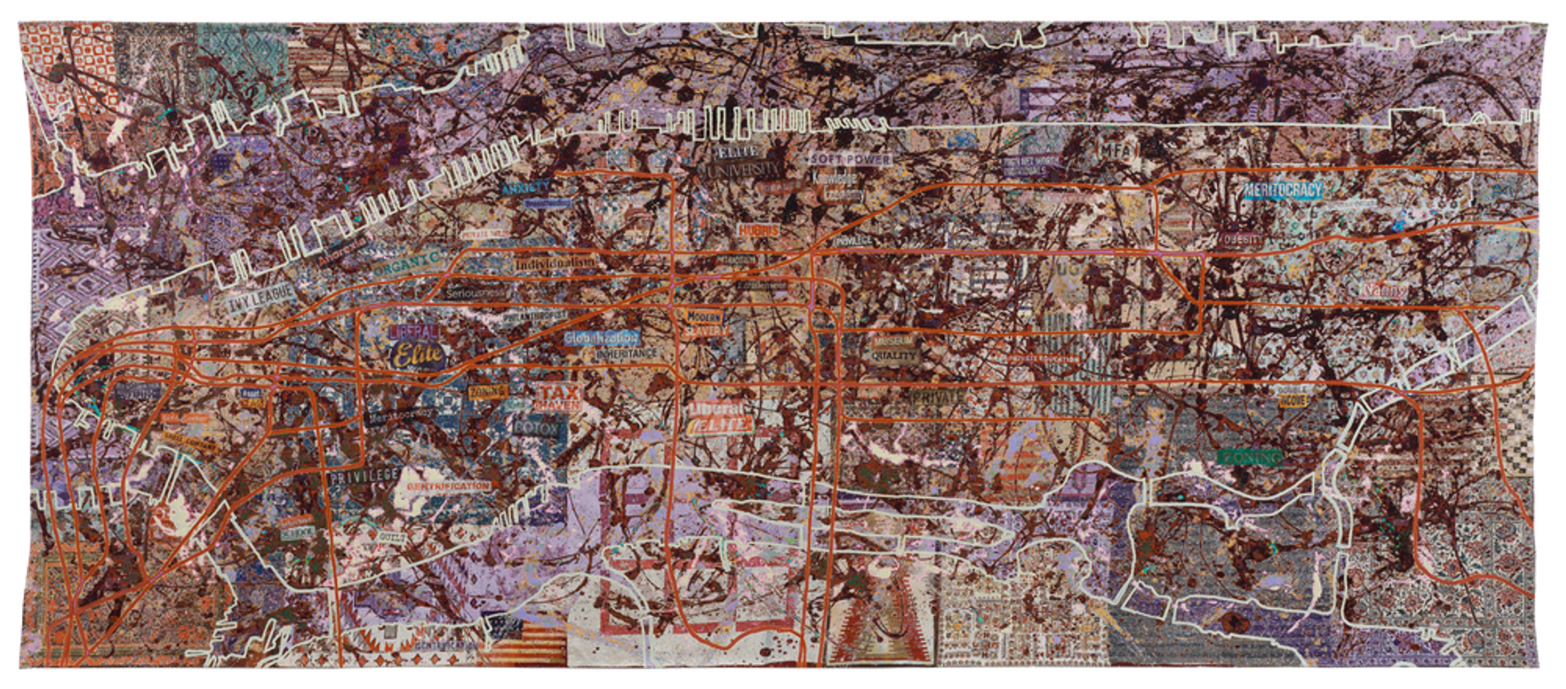 Very Large Very Expensive Abstract Painting