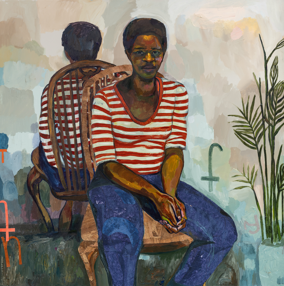 Sandy In a Striped Shirt