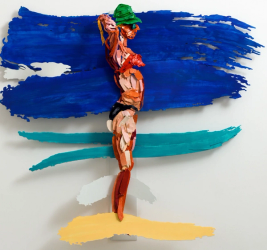 Woman with Green Hat