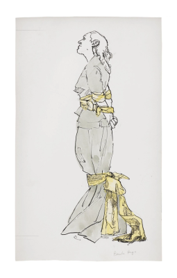 Study for Depression series, Guardian Wrapping Paper