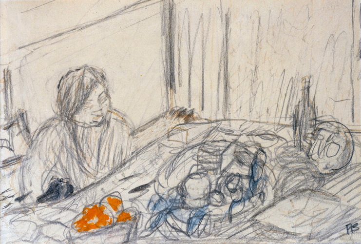 Femme dans un Interieur