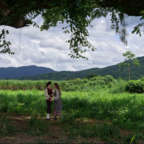 Act II, Scene VI: In which the Wife of Pirate Captain Morano, Jenny Diver, Attempts to Seduce Polly, who is Disguised as a Man to Avoid Molestation