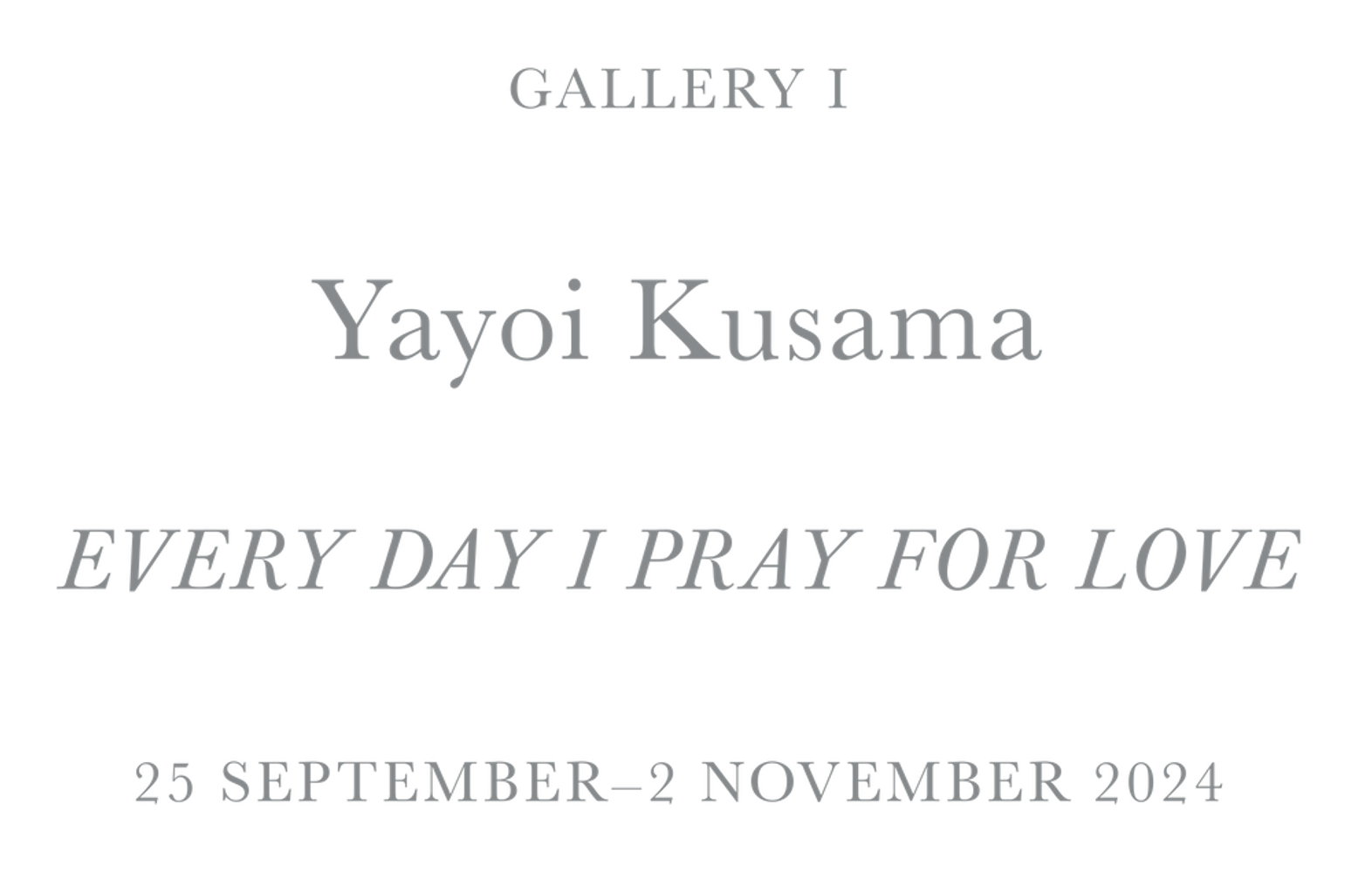 Every Day I Pray for Love