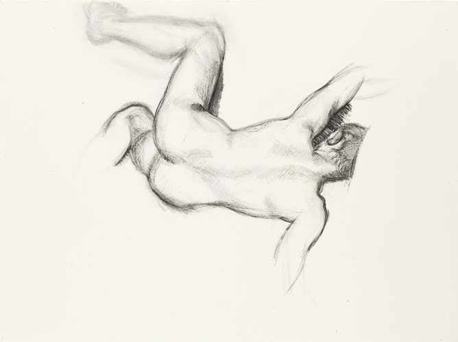 Naked Man on a Sofa