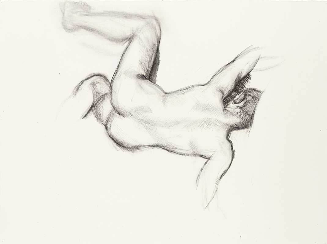 Naked Man on a Sofa