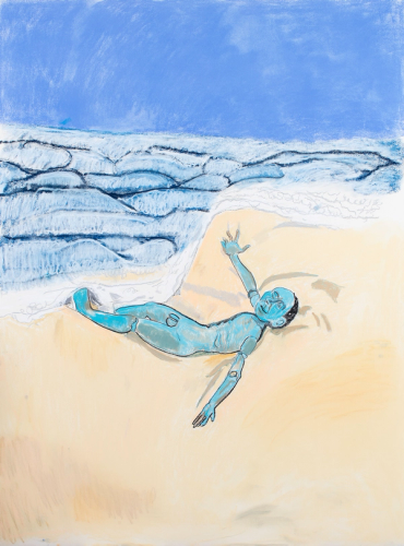 The Sky was Blue the Sea was Blue and the Boy was Blue