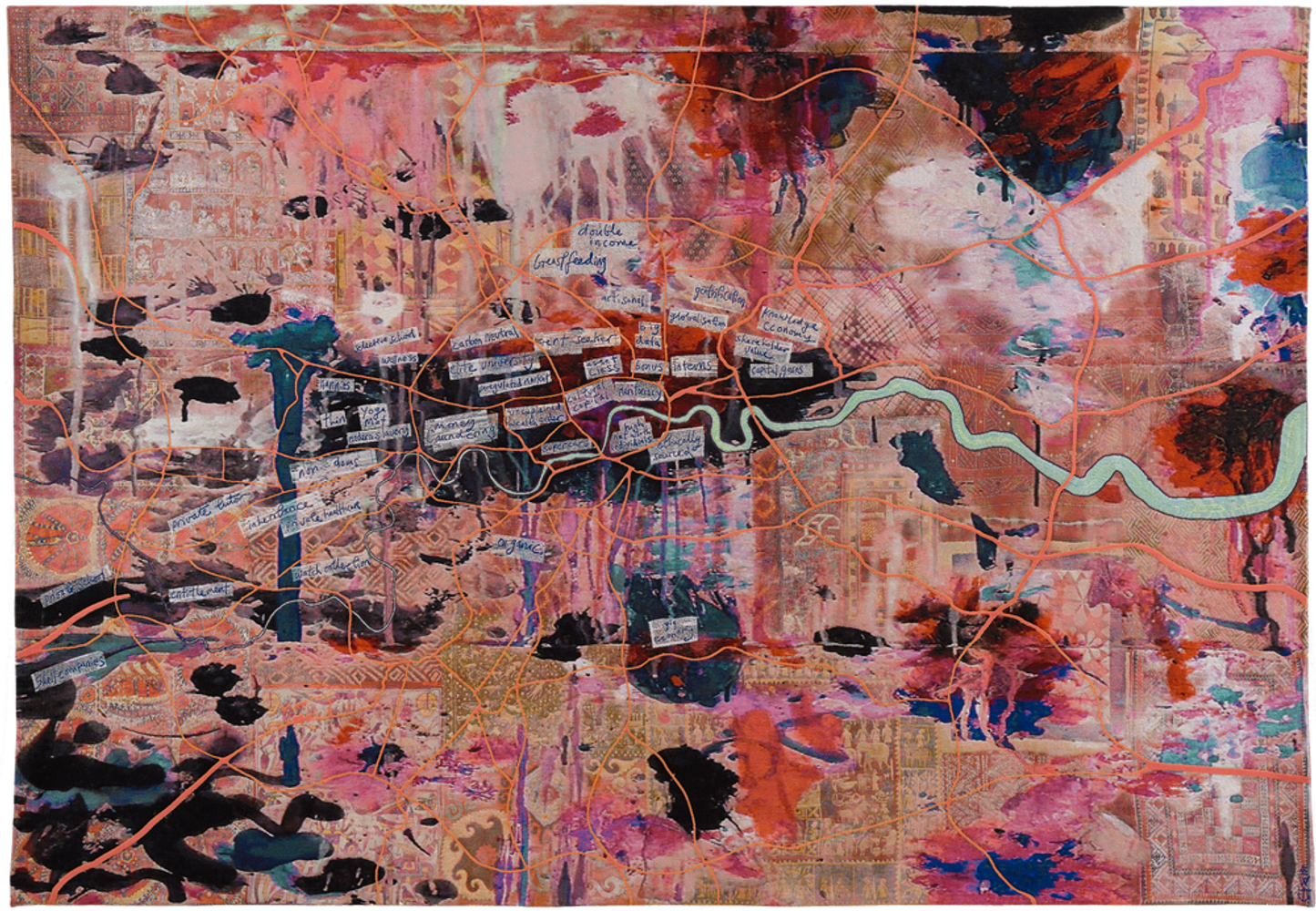 Large Expensive Abstract Painting