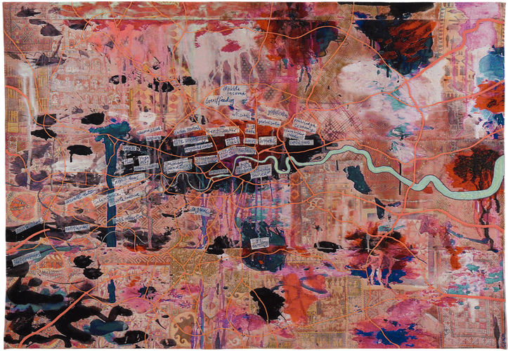 Large Expensive Abstract Painting