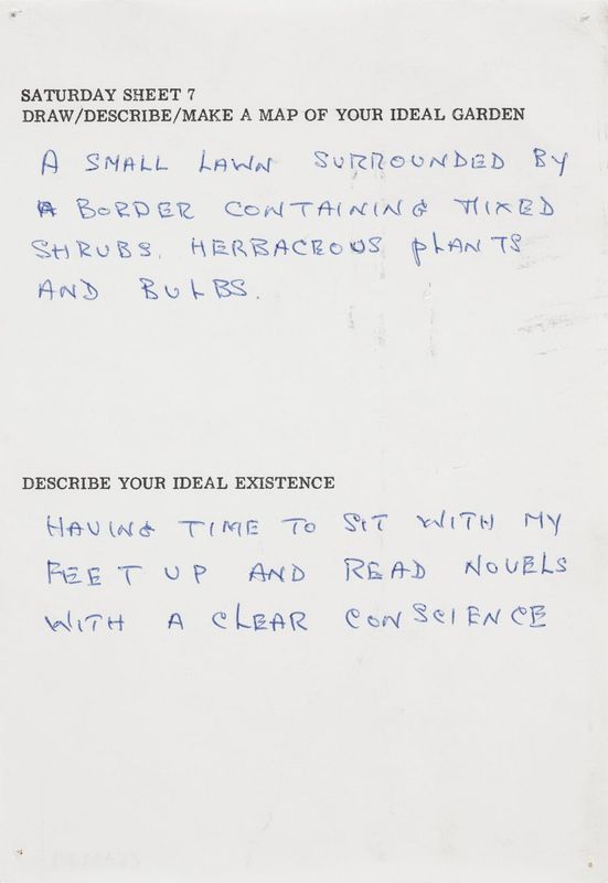 Response sheets