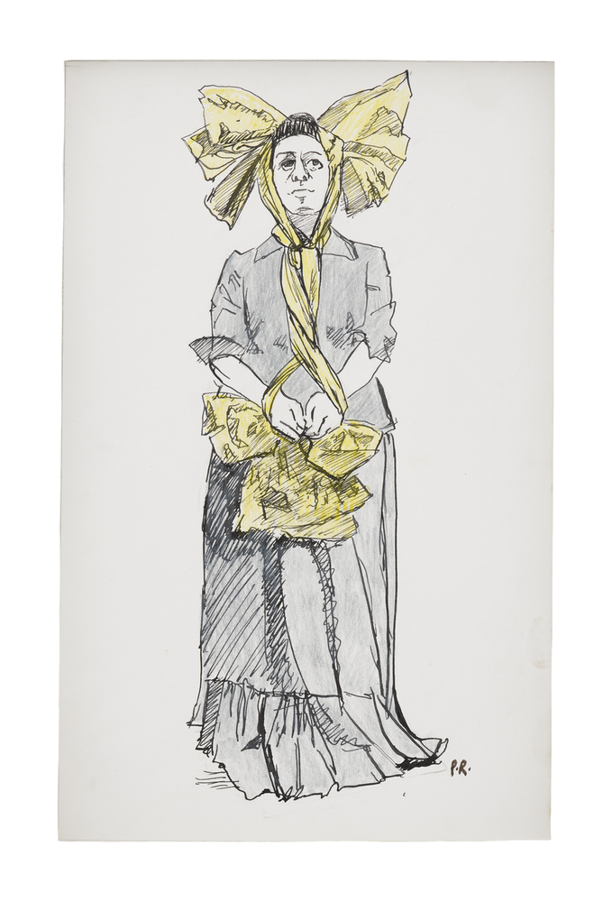 Study for Depression series, Guardian Wrapping Paper