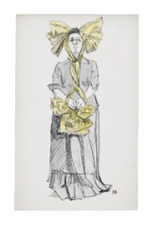 Study for Depression series, Guardian Wrapping Paper