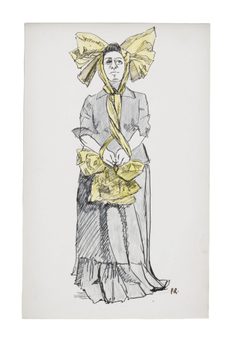 Study for Depression series, Guardian Wrapping Paper