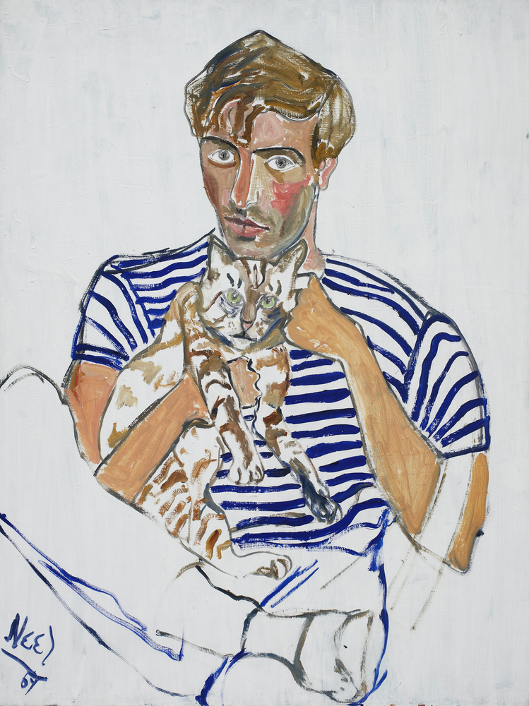 Hartley with a Cat