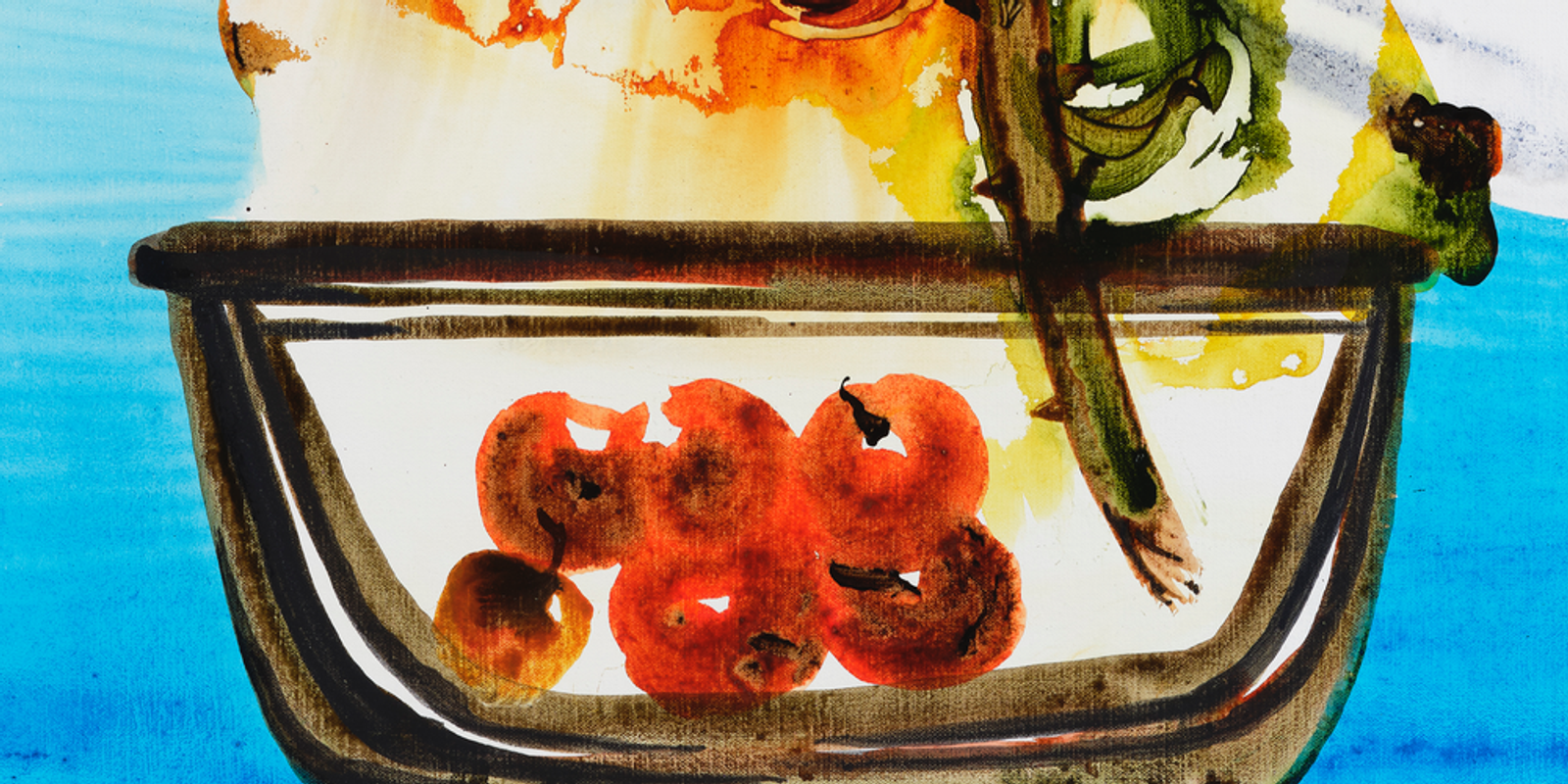 Mountain cold fruit bowl