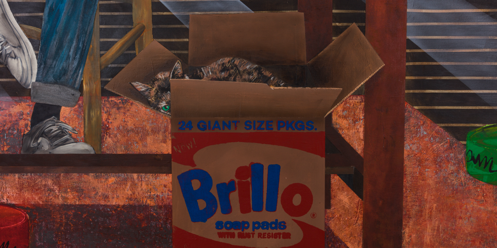 Conceptual Artist #7 (A Warhol enthusiast, his 26th studio mate completes the story)