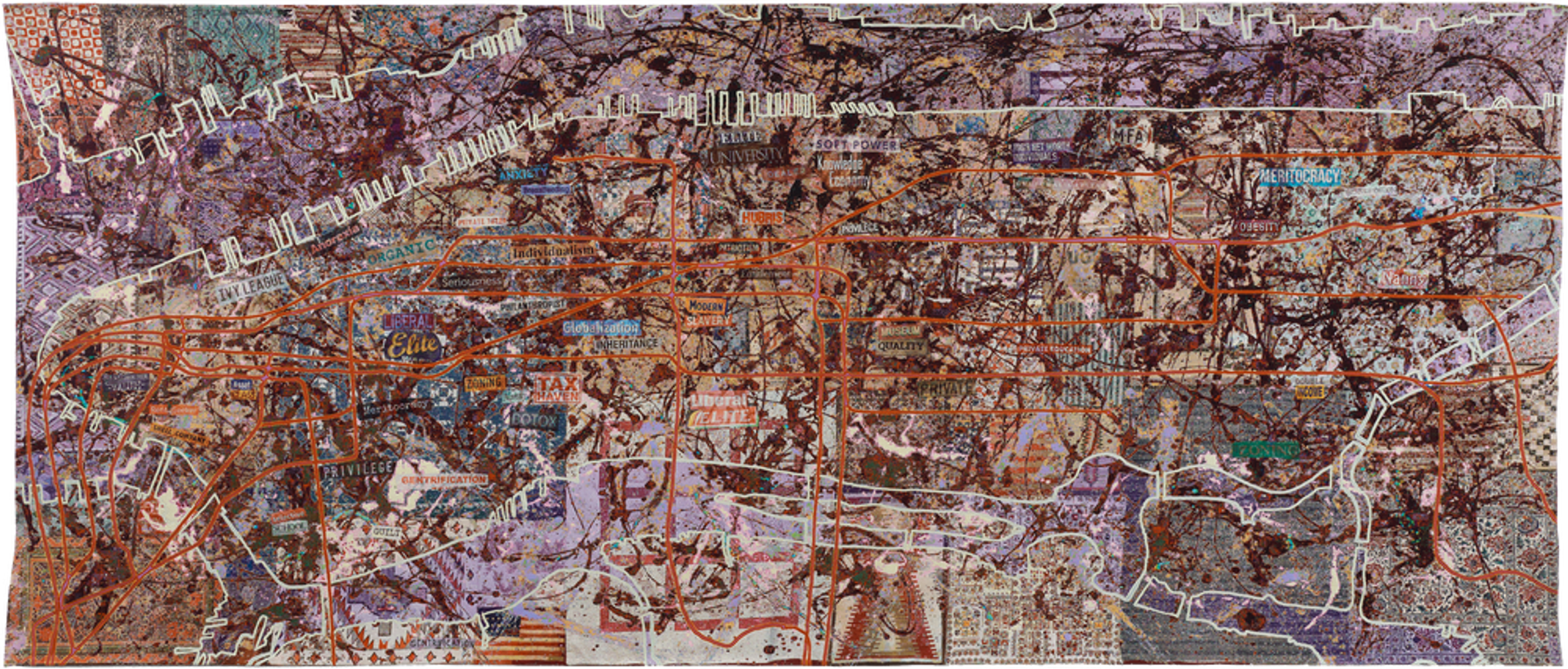 Very Large Very Expensive Abstract Painting