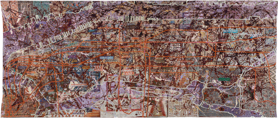 Very Large Very Expensive Abstract Painting