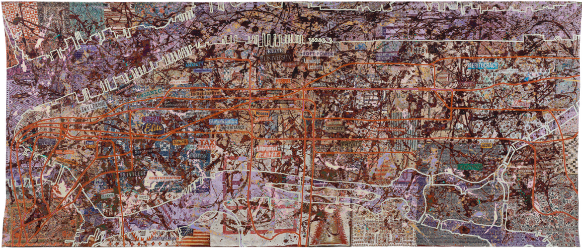 Very Large Very Expensive Abstract Painting