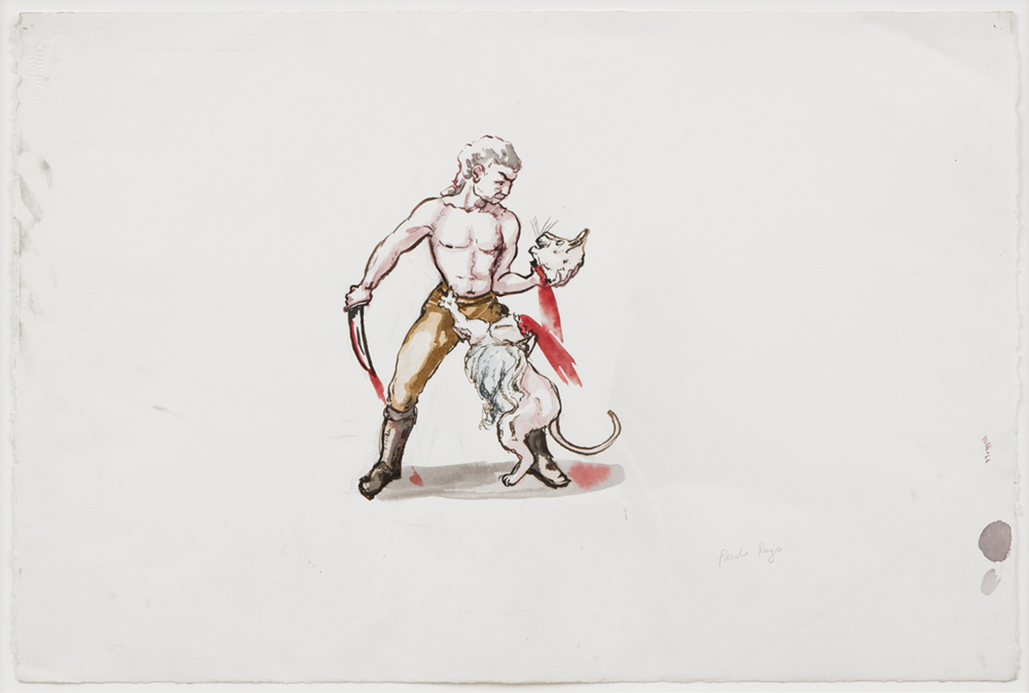 Study for The White Cat