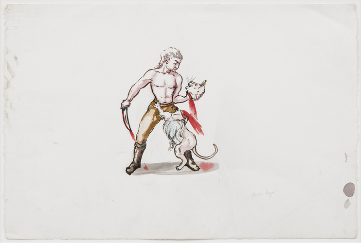 Study for The White Cat