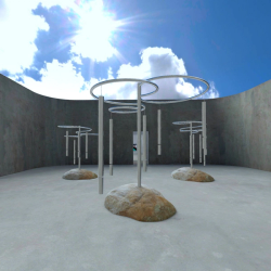 Slow Wave (5 note constellation, tall chime)