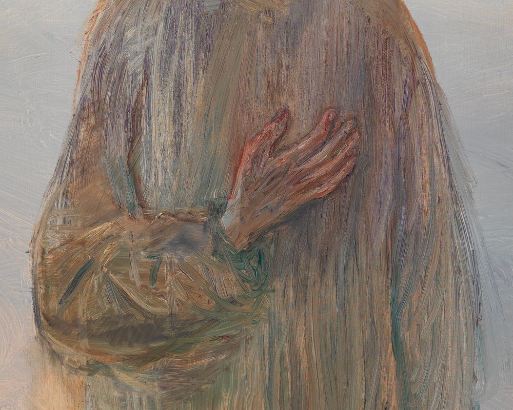 Overwhelmed by Beauty (Self-Portrait)