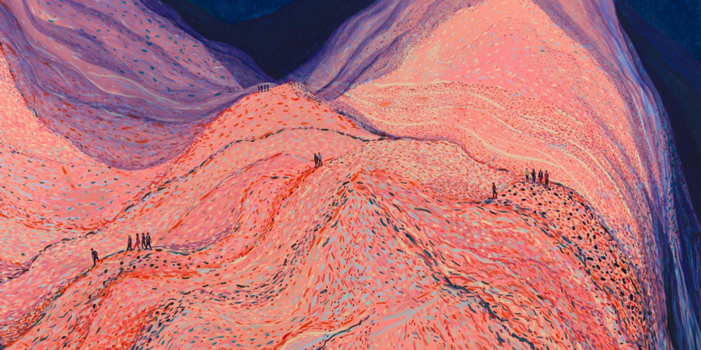 Jules de Balincourt: Moving Landscapes