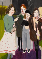 Alyssa, Oscar, Vita and Esme in Triangle Park