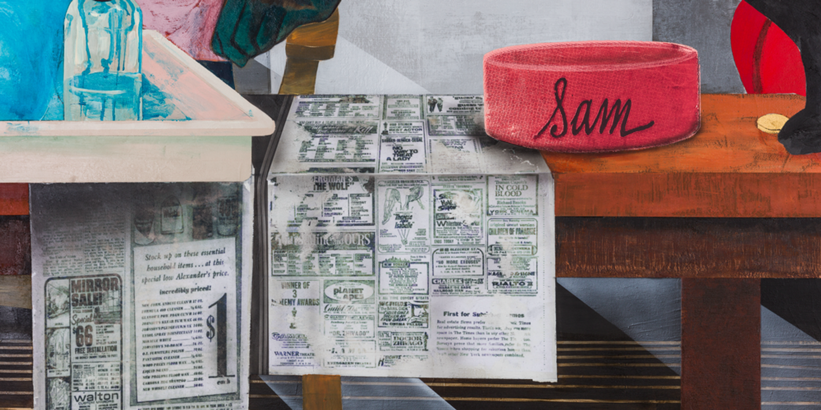Conceptual Artist #7 (A Warhol enthusiast, his 26th studio mate completes the story)