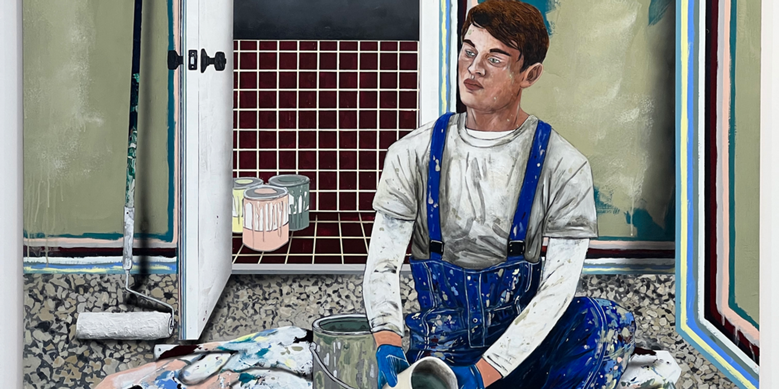 Conceptual Artist #4 (Objectively neutral, each January he re-paints the walls of his studio an official ‘Colour of the Year’)