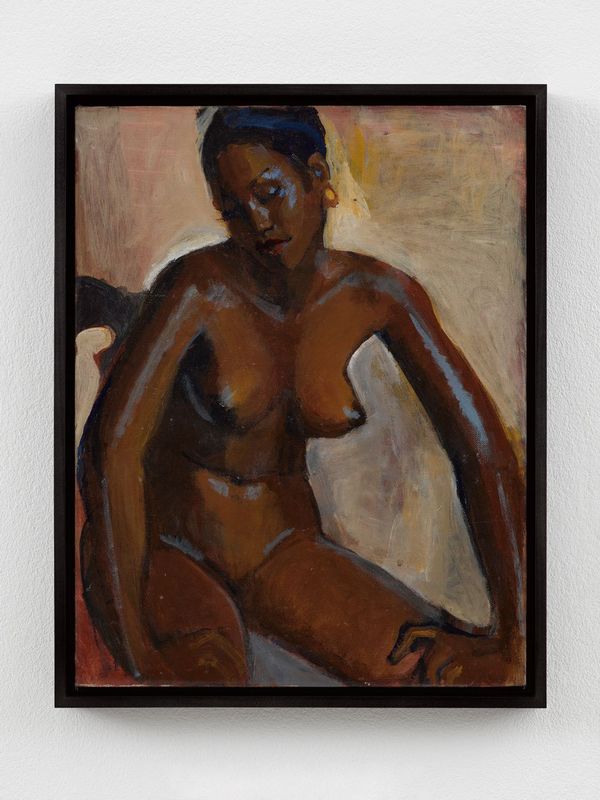 Sitting Female Nude