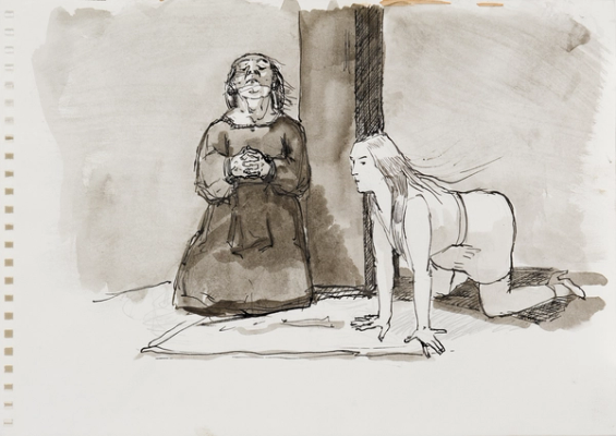 Lamentation at the Foot of The Cross