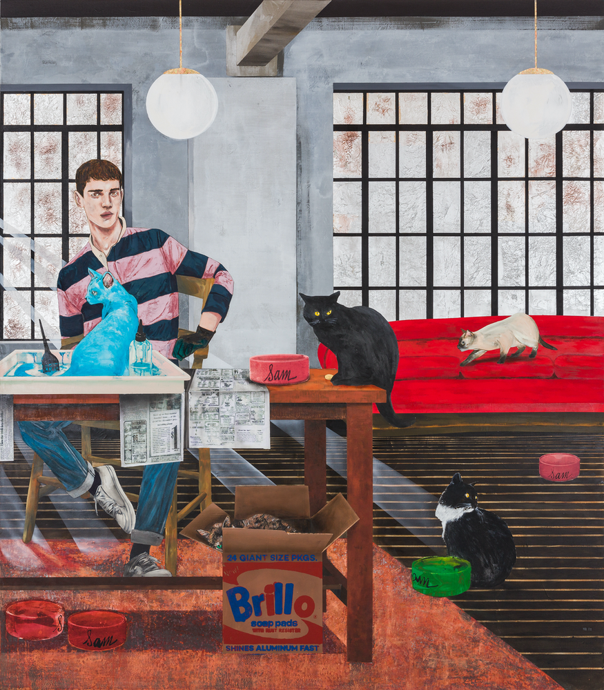 Conceptual Artist #7 (A Warhol enthusiast, his 26th studio mate completes the story)