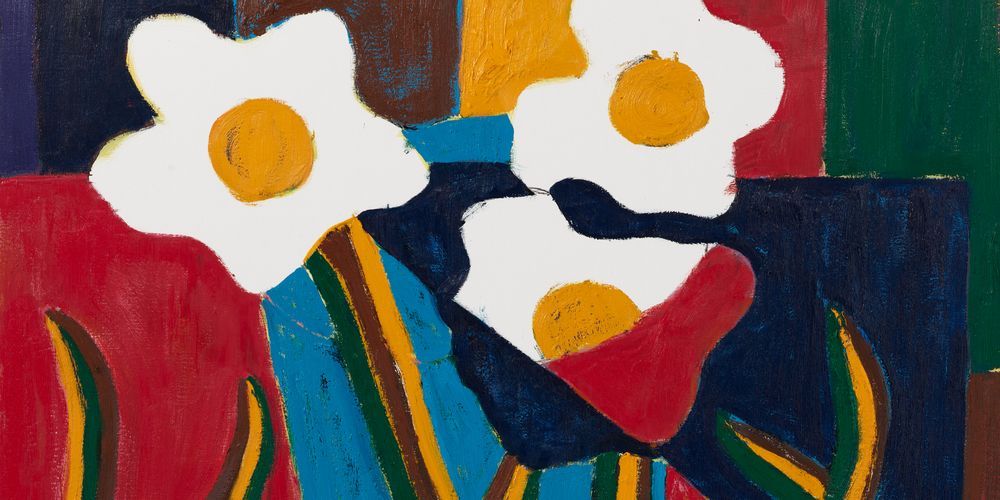 Tal R: Untitled Flowers