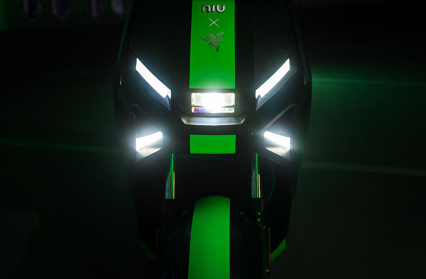 X-Shaped LED face