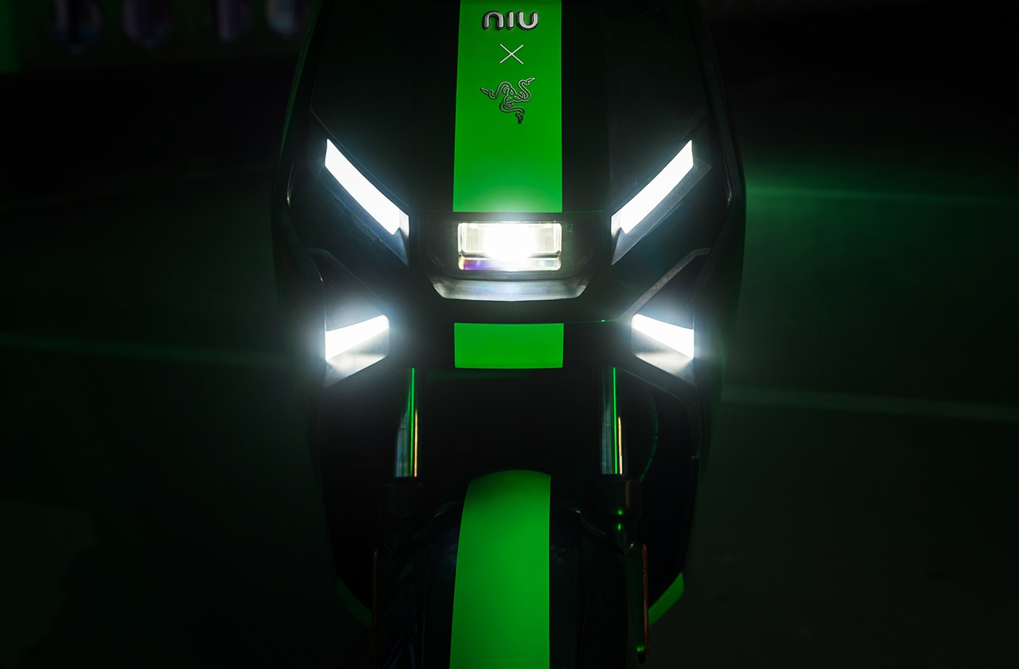 X-shaped LED face