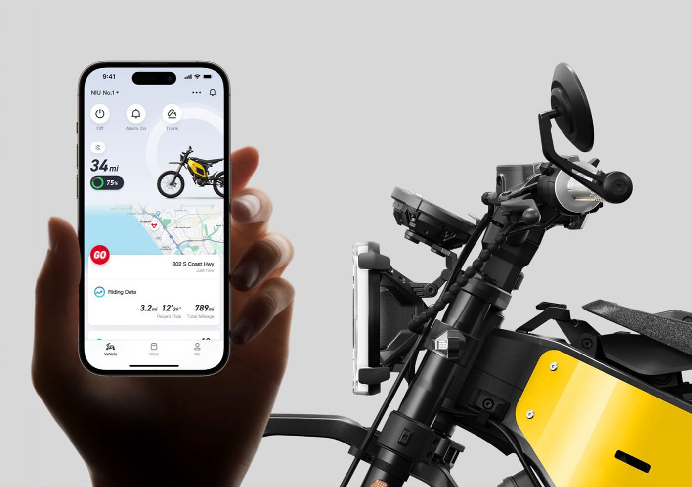 NIU app connectivity on the XQi3