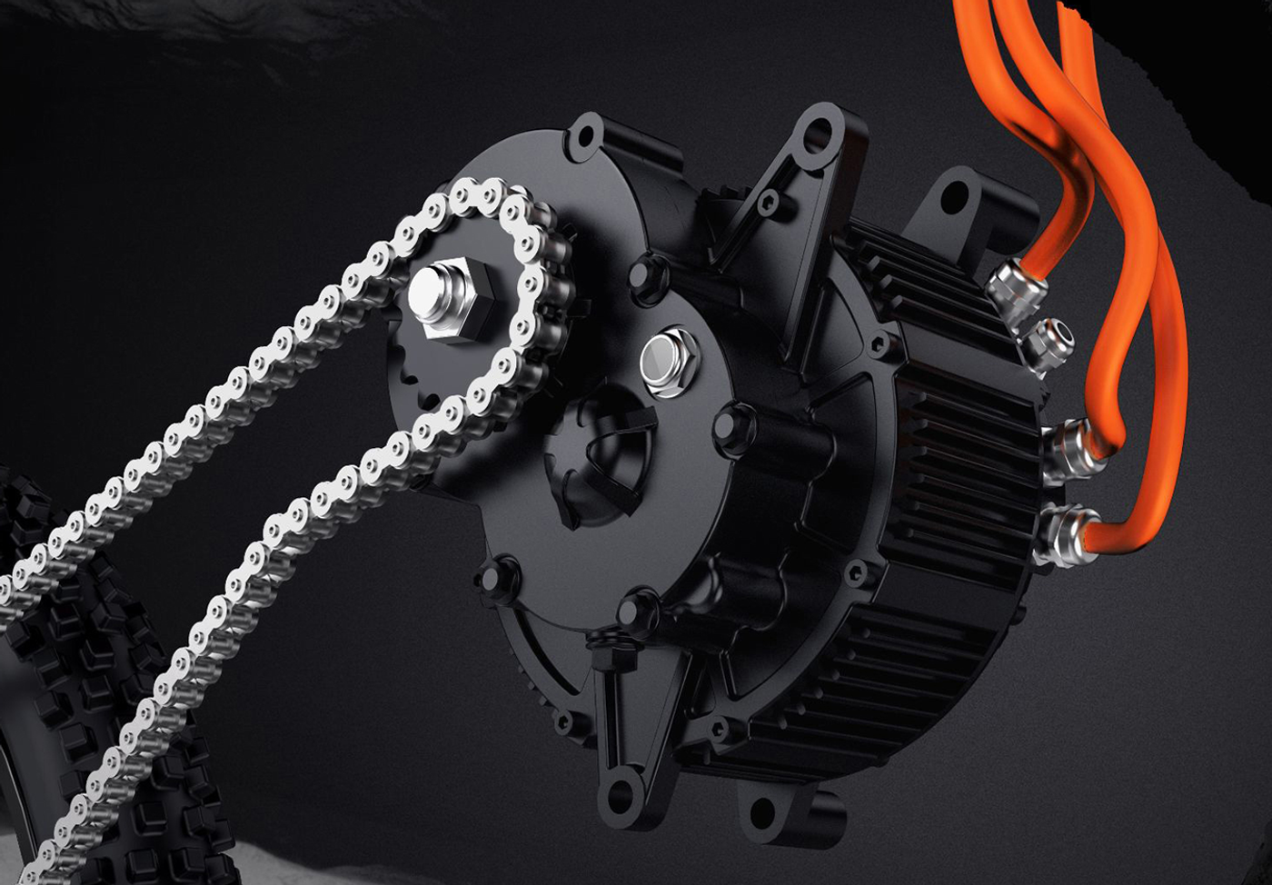 XQi3 mid-drive motor