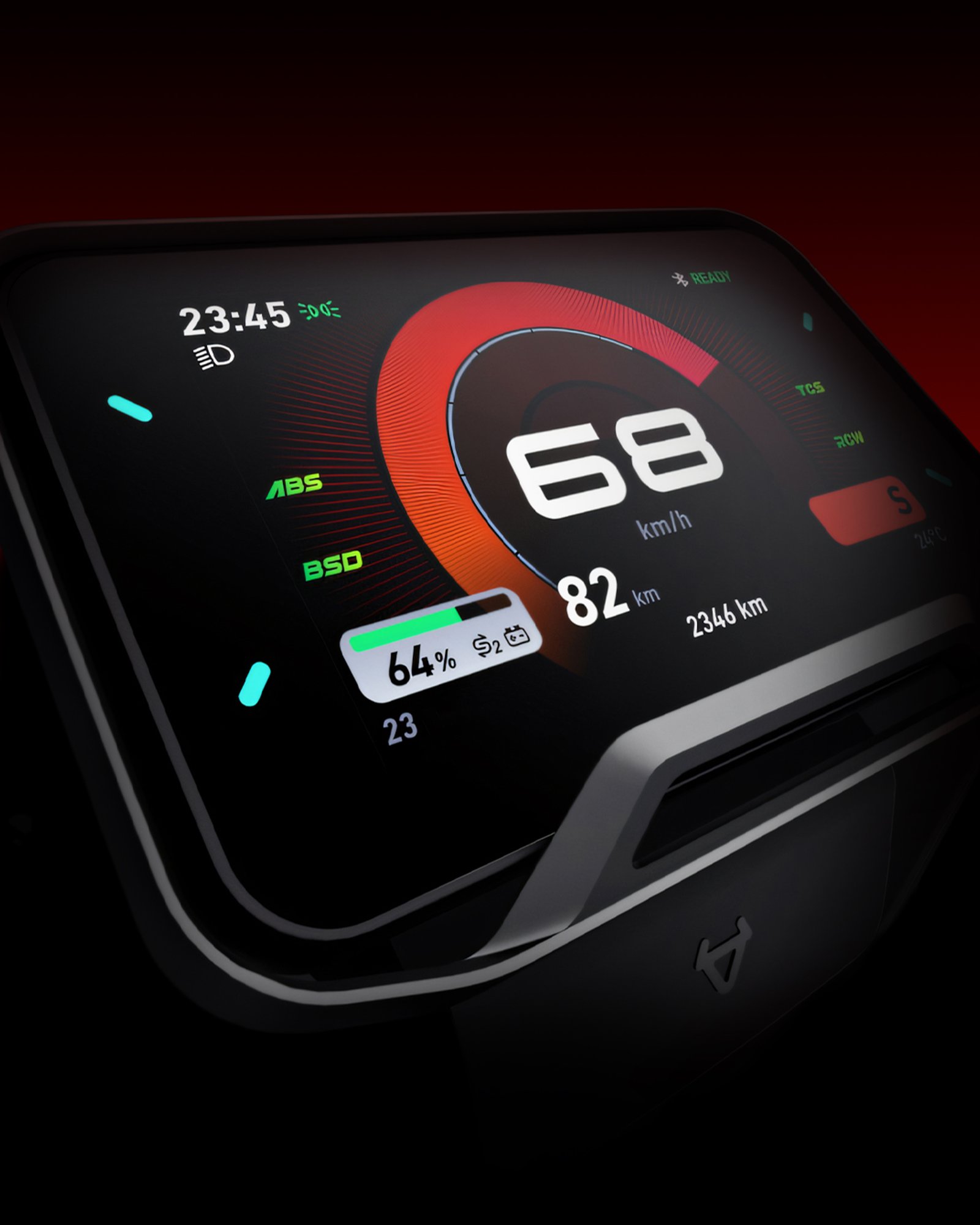 5 Zoll TFT-Vollfarbdisplay des NQiX 300