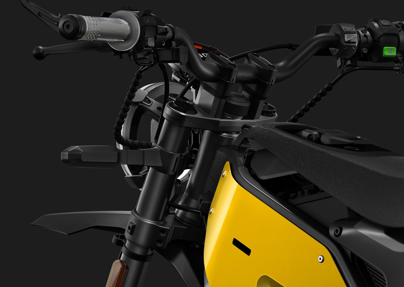 Adjustable front suspension