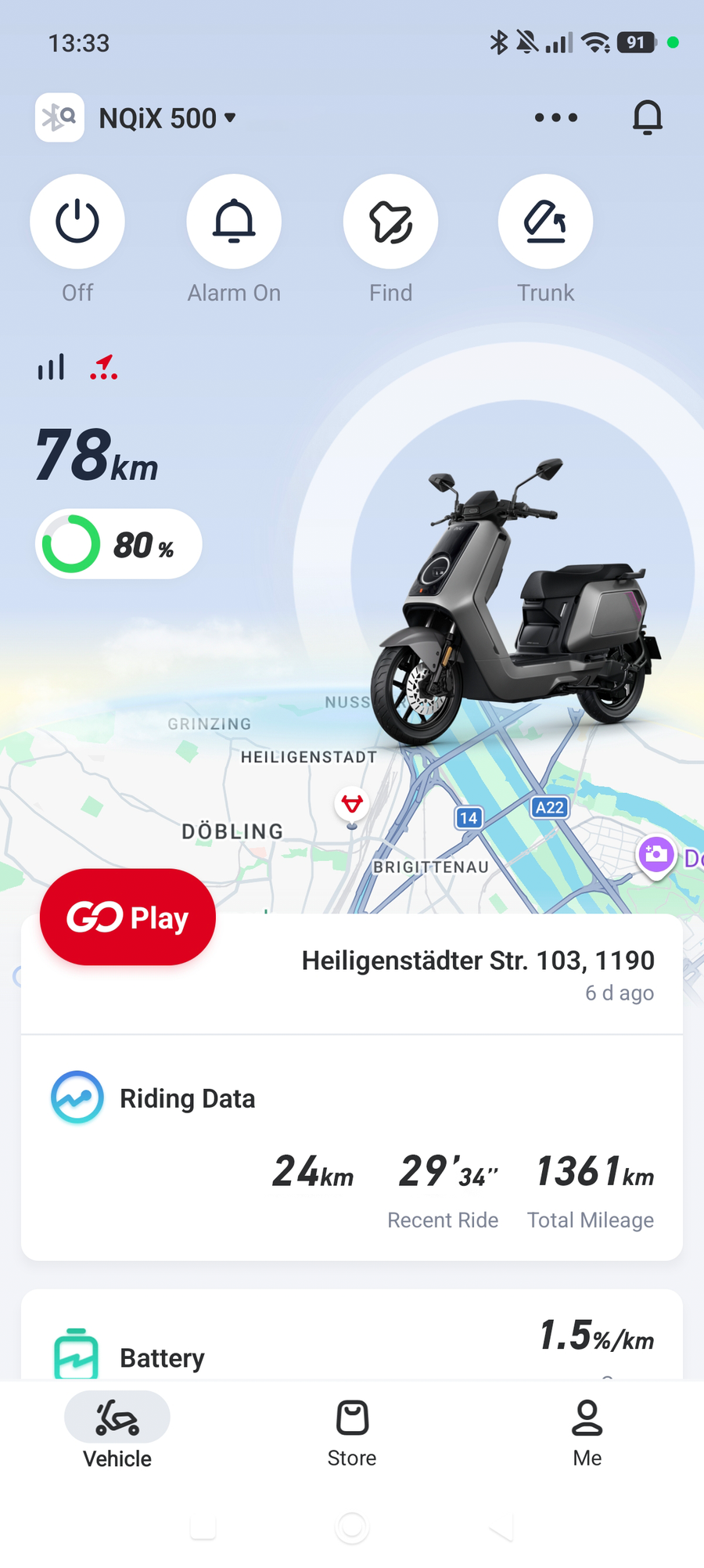 Finde dein Bike. Immer.
