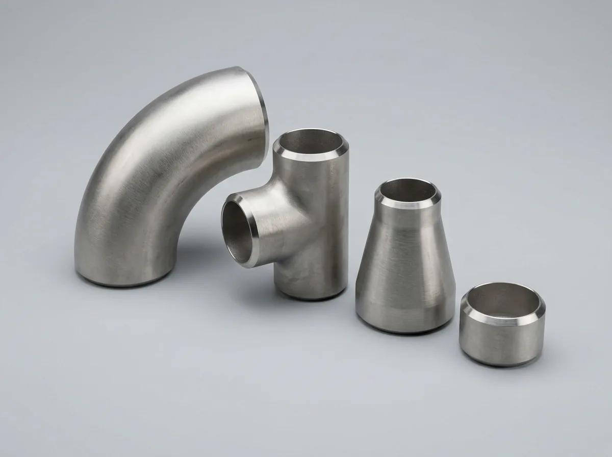 Buttweld elbows, tees and reducers in stainless steel