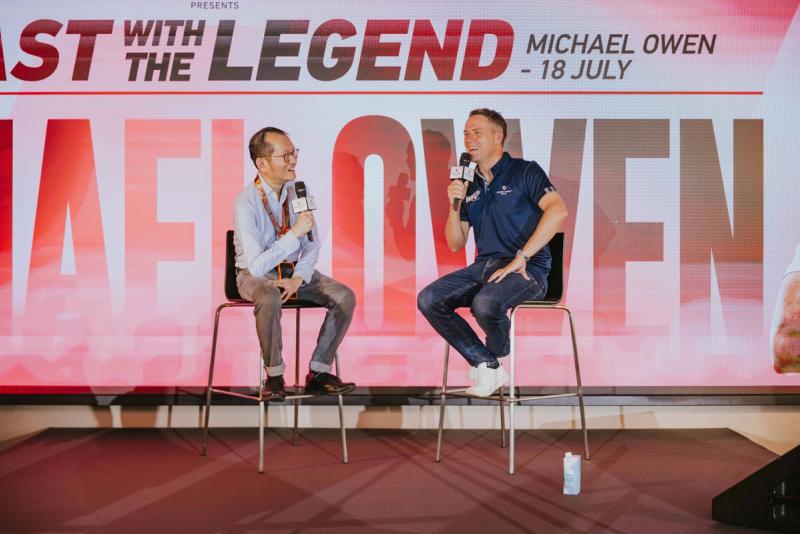 RWS Meet the Legend with Michael Owen