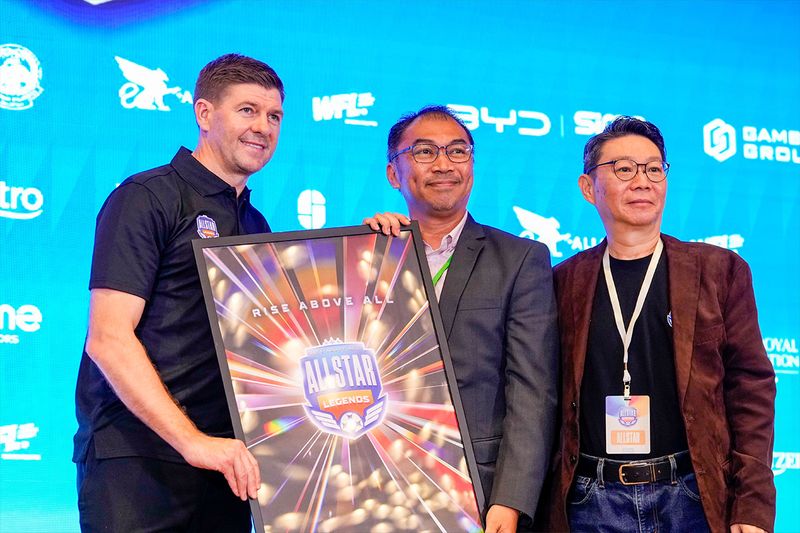 Steven Gerrard in KL