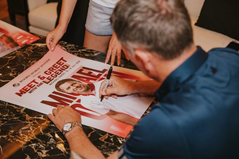 RWS Meet the Legend with Michael Owen