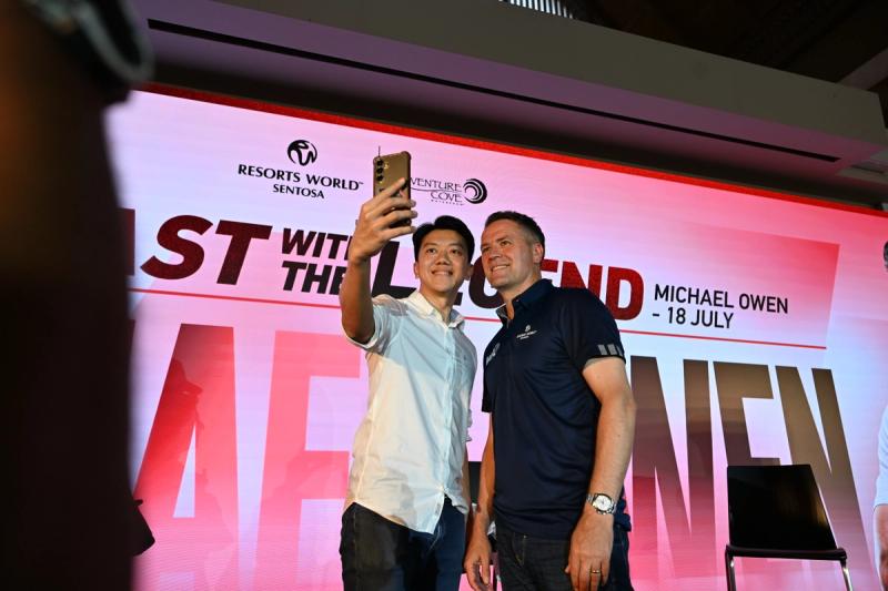 RWS Meet the Legend with Michael Owen