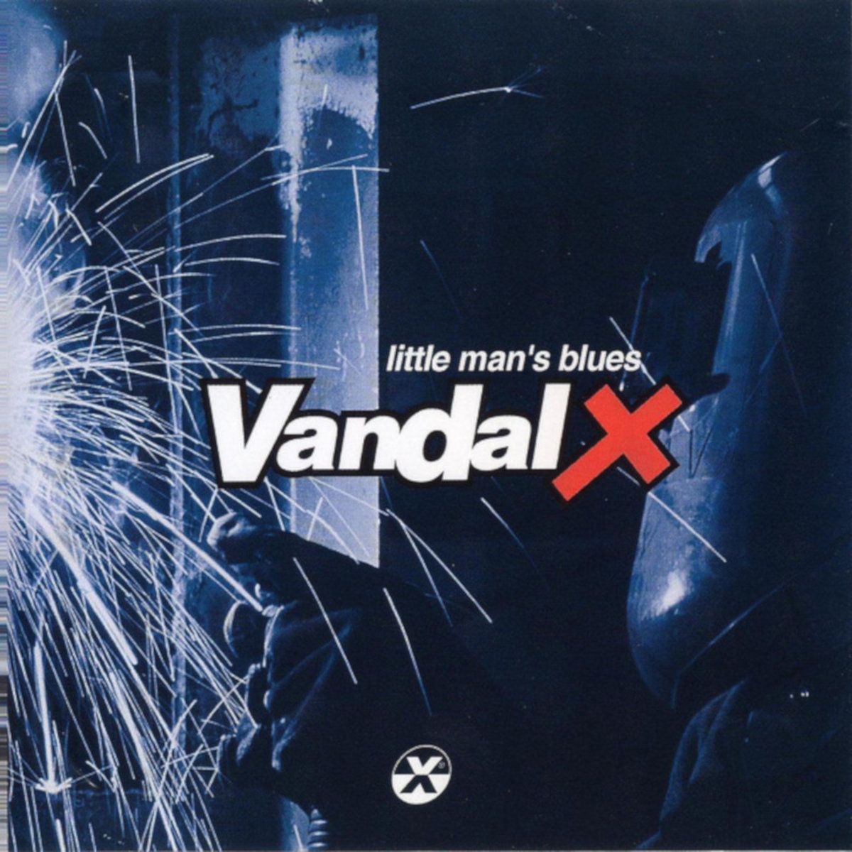 Vandal X - Little Man's Blues front cover