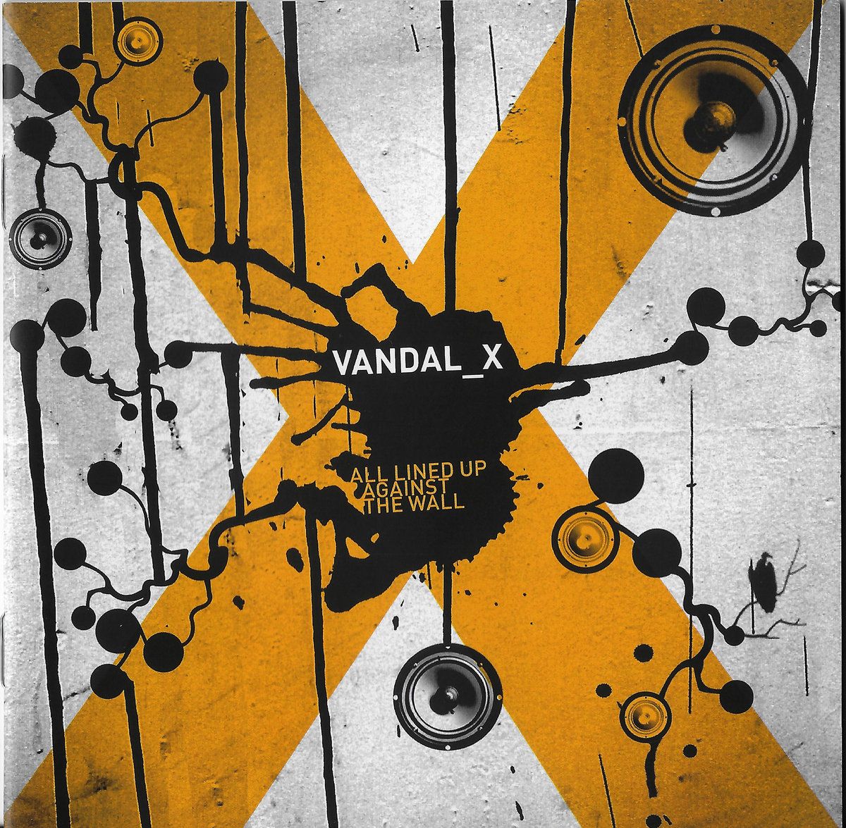 Vandal X - All Lined Up Against The Wall front cover